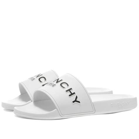 buy givenchy slides|Givenchy slides white and black.